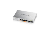 Switch ZyXEL  XMG-105HP 5x 2.5Glan/4x PoE++,  1x SFP+, 70W 