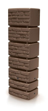 Sud Prosperplast TOWER BRICK 350 l hnědý 