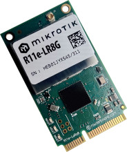 Karta Mikrotik R11e-LR8G LoRa miniPCI-e karta, 863-870 MHz, 1x uFl 